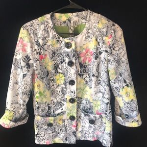 SilkLand textured Ladies lined jacket